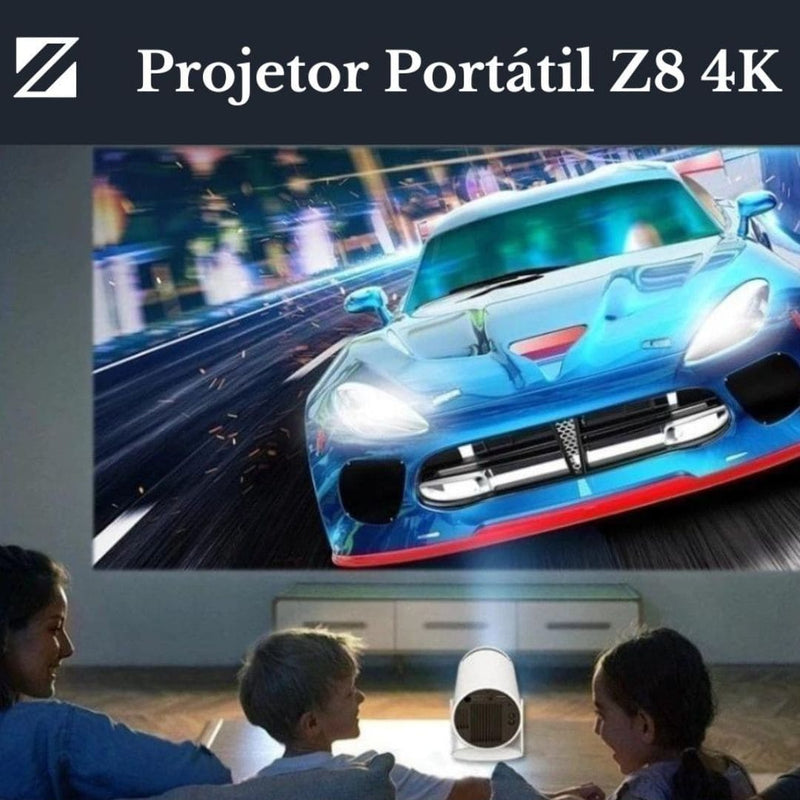 Projetor Z8 4K Cinema 150" Polegadas Zaphyra - 57% OFF - FRETE GRÁTIS - BLACK FRIDAY