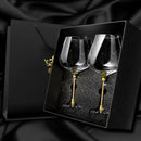 Kit Taça de Vinho Cristal Lux Zaphyra