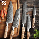 Conjunto 5 pcs Faca Profissional Zaphyra