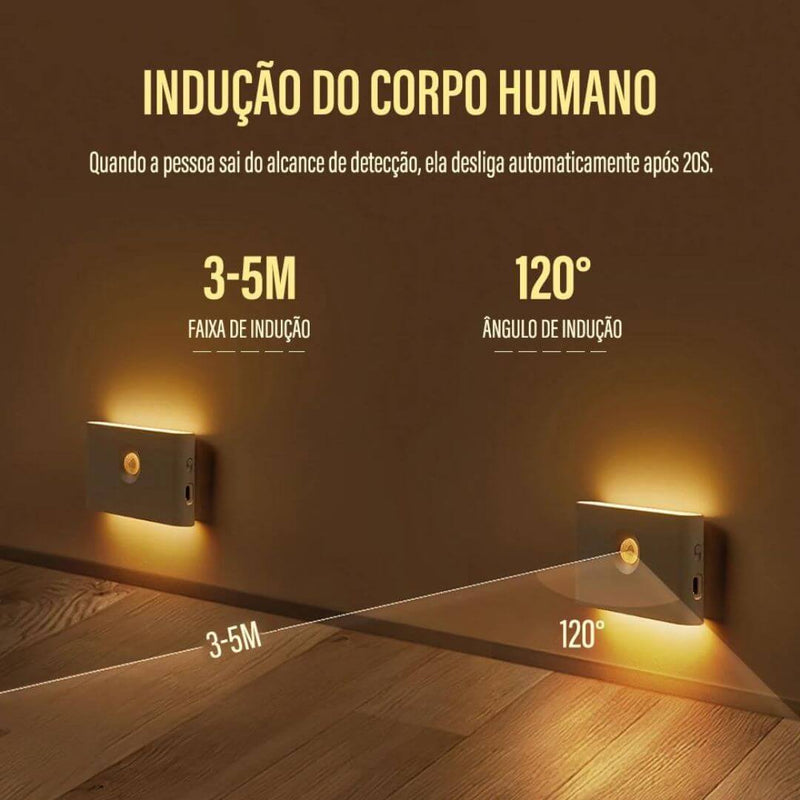 Luz de Led Portátil Indução Zaphyra