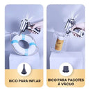 Kit Aspirador de Pó Portátil Jet Vac 500 Turbo -  5 em 1 Zaphyra - 57% OFF E FRETE GRÁTIS