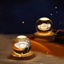 Luminária Led Cristal Saturno Zaphyra