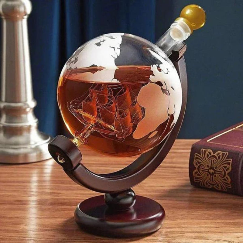 Decanter Vinho / Wiskey Globo Zaphyra