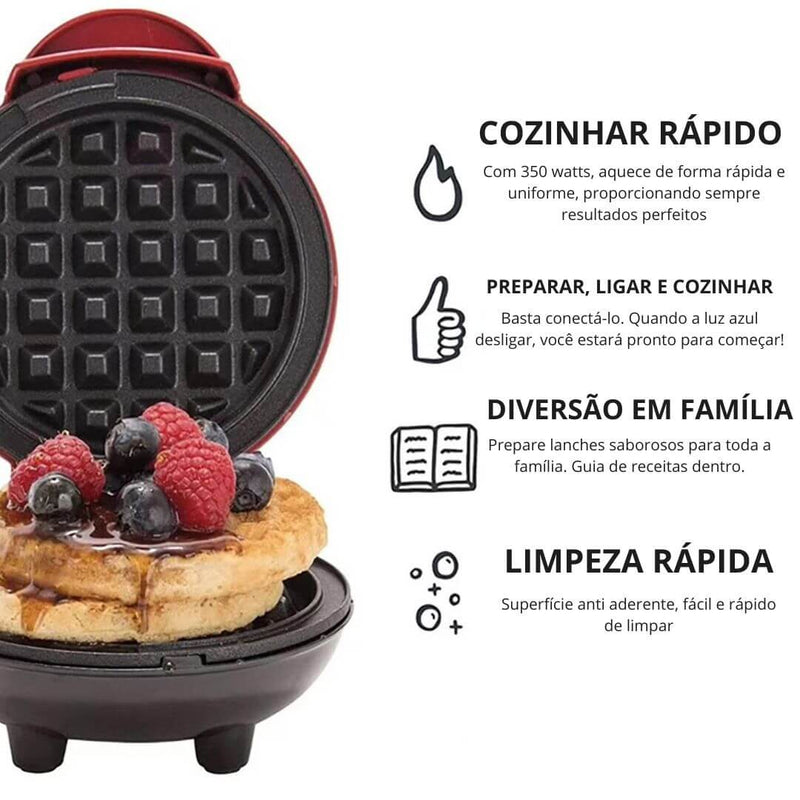 Maquina de Waffle e Multifuncional Zaphyra