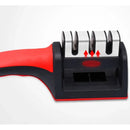 Afiador de Faca Inoxdável Profissional 3x1 Zaphyra