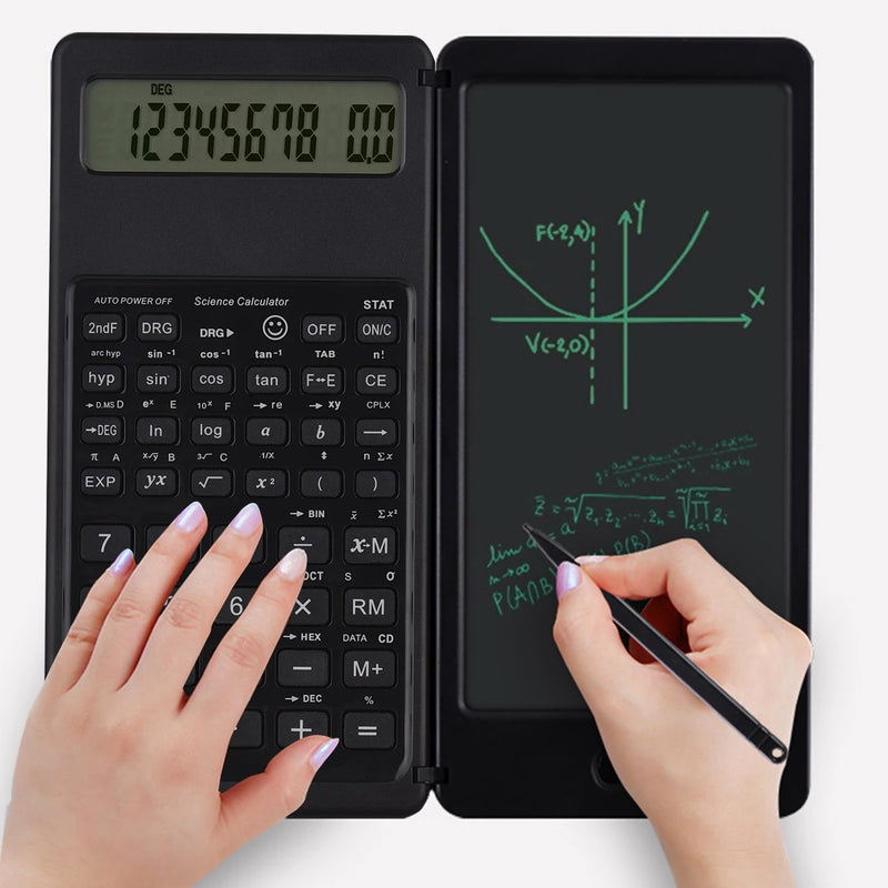 Calculadora Científica Profíssional Escrita LCD Zaphyra