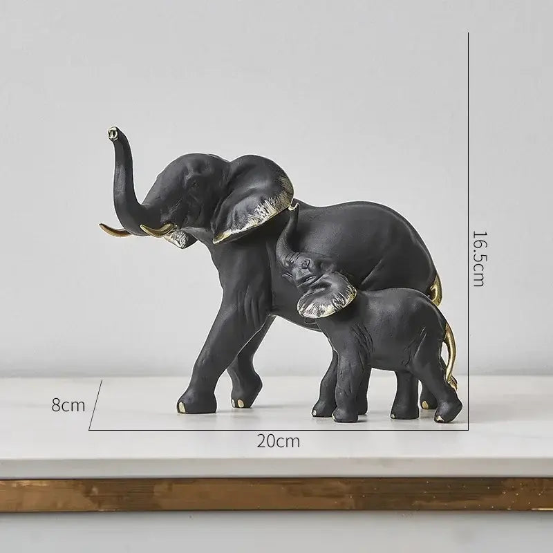 Escultura de Elefante Artesanal Zaphyra