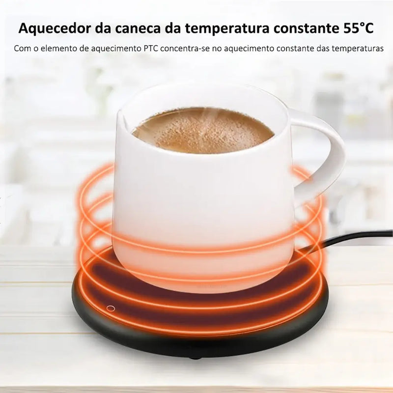 Aquecedor de caneca de café/chá Zaphyra