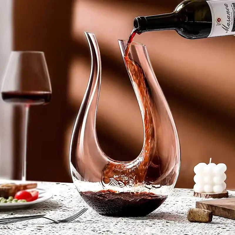 Decanter de Cristal Cisne Zaphyra